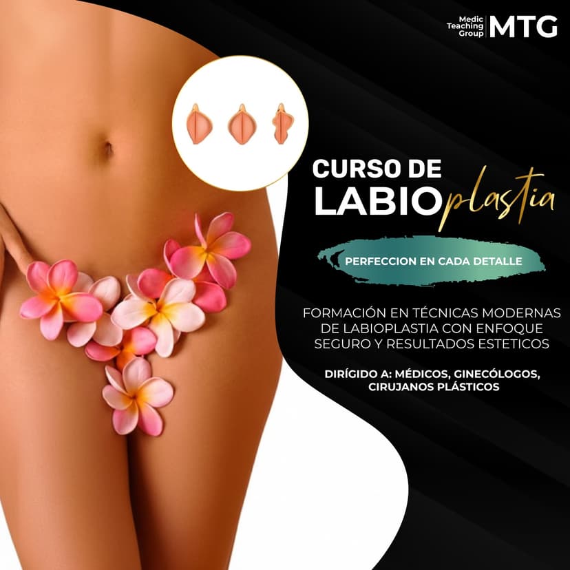 A professional medical seminar about female procedures.